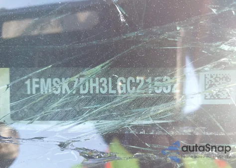 2020 Ford Explorer Xlt из США, поврежденный, VIN 1FMSK7DH3LGC21532